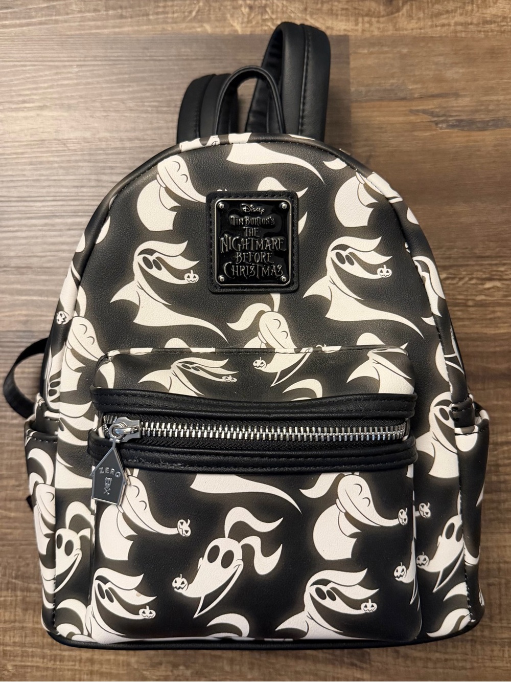 Loungefly Disney Nightmare Before Christmas Zero AOP Mini Backpack BoxLunch